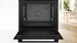 BOSCH HQA534EB3 Serie|4 Beépíthető sütő gőz funkcióval | Fekete
