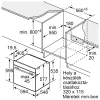   BOSCH HSG636ES1 Serie|8 Beépíthető gőzsütő | Nemesacél