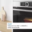BOSCH HSG636ES1 Serie|8 Beépíthető gőzsütő | Nemesacél