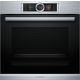 BOSCH HSG656XS1 Serie|8 Beépíthető gőzsütő | TFT | 71l | EcoClean | 4D Hotair | Added Steam | FullSteam | PerfectBake | PerfectRoast | Nemesacél