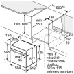 BOSCH HSG7361B1 Serie|8 Beépíthető gőzsütő | Fekete