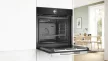 BOSCH HSG7364B1 Serie|8 Beépíthető gőzsütő | Fekete