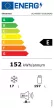 Electrolux IK245SEEV Beépíthető hűtőszekrény | 214 l | 126.9 cm magas | 54.7 cm széles