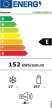Electrolux IK245SR Beépíthető hűtőszekrény | OptiSpace | 214 l | 126.5 cm magas | 54.7 cm széles