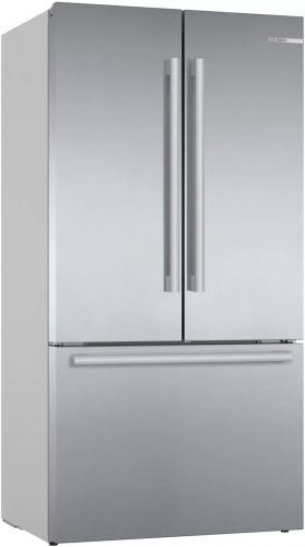 BOSCH KFF96PIEP Serie|8 Szabadonálló többajtós alulfagyasztós hűtőkészülék | NoFrost | Wifi | AirFresh Filter | 402/171 l | 183 cm magas | 90.5 cm széles | Nemesacél