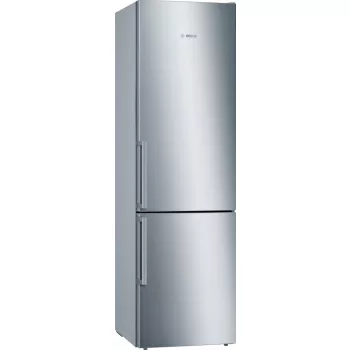   BOSCH KGE398IBP Serie|6 Szabadonálló kombinált alulfagyasztós hűtőszekrény | Szálcsiszolt acél színű