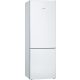BOSCH KGE49AWCA Serie|6 Szabadonálló kombinált alulfagyasztós hűtőszekrény | LowFrost | 302/111 l | 201 cm magas | 70 cm széles | Fehér