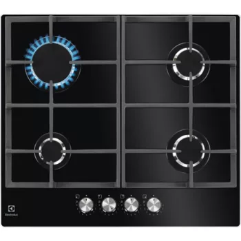  Electrolux KGG64262K Beépíthető gázfőzőlap | 60 cm | Fekete