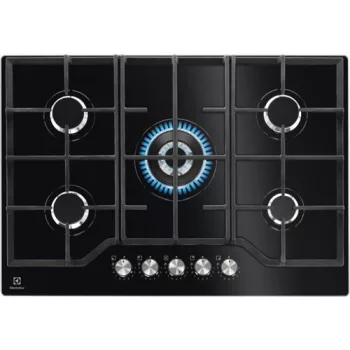   Electrolux KGG75362K Beépíthető gázfőzőlap | WOK | 75 cm |Fekete