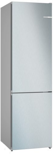 BOSCH KGN392LDF Serie|4 Szabadonálló kombinált alulfagyasztós hűtőszekrény | NoFrost | MultiAirFlow | 260/103 l | 203 cm magas | 60 cm széles | Szálcsiszolt acél színű