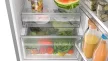BOSCH KGN392LDF Serie|4 Szabadonálló kombinált alulfagyasztós hűtőszekrény | Szálcsiszolt acél színű