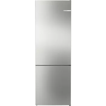   BOSCH KGN492IDF Serie|4 Szabadonálló kombinált alulfagyasztós hűtőszekrény | Szálcsiszolt acél
