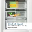 BOSCH KGN49LBCF Serie|6 Szabadonálló kombinált alulfagyasztós hűtőszekrény | Fekete