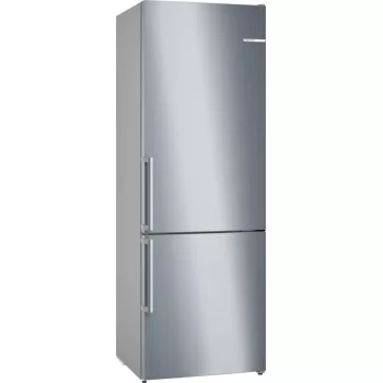   BOSCH KGN49VICT Serie|4 Szabadonálló kombinált alulfagyasztós hűtőszekrény | Szálcsiszolt acél színű