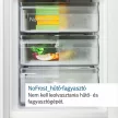 BOSCH KGN49VICT Serie|4 Szabadonálló kombinált alulfagyasztós hűtőszekrény | Szálcsiszolt acél színű