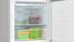 BOSCH KGN56XIDR Serie|4 Szabadonálló kombinált alulfagyasztós hűtőszekrény | NoFrost | PerfectFit | 400/108 l | 193 cm magas | 70 cm széles | Nemesacél