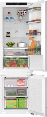 BOSCH KIN96VFD0 Serie|4 Beépíthető kombinált alulfagyasztós hűtőszekrény