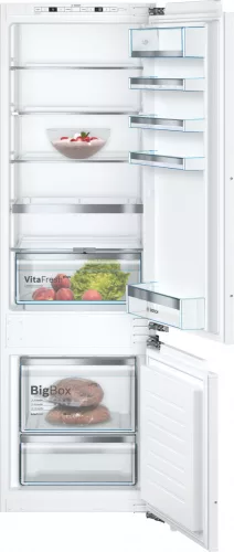 BOSCH KIS87AFE0 Serie|6 Beépíthető kombinált alulfagyasztós hűtőszekrény