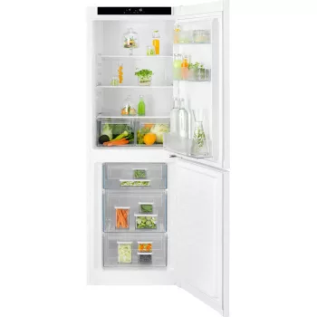   Electrolux KNB175EW1R Szabadonálló kombinált alulfagyasztós hűtőszekrény | 195/110 l | 175 cm magas | 59.5 cm széles | Fehér
