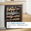 BOSCH KUW20VHF0 Serie|6 Beépíthető borhűtő