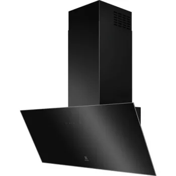   Electrolux LFV439K Beépíthető fali kürtős páraelszívó | H2H | 465m3/óra | 90 cm | Fekete üveg