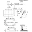 Electrolux LFV619Z Beépíthető fali kürtős páraelszívó | H2H | 575m3/óra | 90 cm