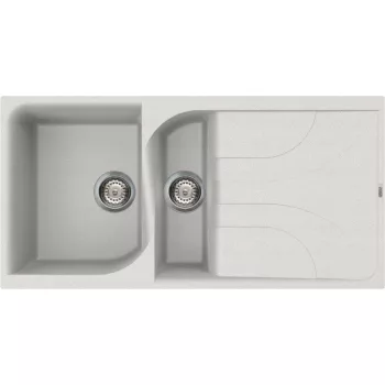   ELLECI - Mosogatótálca Ego 475 G52 Bianco Pietra - Kifutó termék!