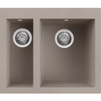   ELLECI - Mosogatótálca Quadra 150 G43 Tortora - Kifutó termék!