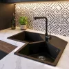 ELLECI - Mosogatótálca Unico CORNER sarok G40 Nero