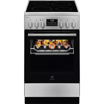   Electrolux LKR540267X Kerámialapos tűzhely BBQ grillnyárssal | Inox