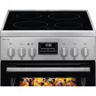 Electrolux LKR540267X Kerámialapos tűzhely BBQ grillnyárssal | Inox
