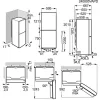   Electrolux LNT5ME36U1 Szabadonálló kombinált alulfagyasztós hűtőszekrény | NoFrost | TwinTech | 266 l/101 l | 201 cm magas | 59.5 cm széles | Szürke