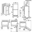 Electrolux LNT7ME32X3 Szabadonálló kombinált alulfagyasztós hűtőszekrény | NoFrost | 230/94 l | 186 cm magas | 59.5 cm széles | Inox