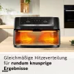BOSCH MAFD490B7 Serie|4 két zónás Air Fryer, 10 l, fekete
