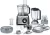 BOSCH MC812M844 Kompakt konyhai robotgép | 1250 W | Fekete/szálcsiszolt acél