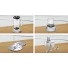   BOSCH MCM3501M Kompakt konyhai robotgép | MultiTalent 3 | 800 W | Fekete