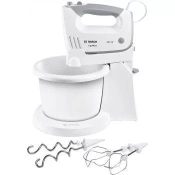   BOSCH MFQ36460 Tálas kézi mixer | ErgoMixx | 450 W | Fehér