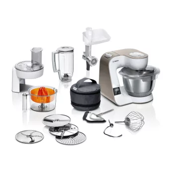   BOSCH MUM5XW40 Konyhai robotgép | MUM5 | 1000 W | Fehér/pezsgő