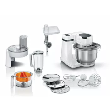   BOSCH MUMS2EW40 Konyhai robotgép | MUM Serie 2 | 700 W | Fehér/fehér