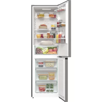   Gorenje N61EA2XL4 Szabadonálló kombinált alulfagyasztós hűtőszekrény | Ezüst