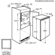 AEG NSF5O880ES Beépíthető hűtőszekrény | CoolMatic | 124l | 88 cm magas | 56 cm széles