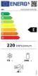 AEG OSC5D181ES Beépíthető kombinált alulfagyasztós hűtőszekrény | Static LowFrost | FrostMatic | 178 cm magas | 54.6 cm széles