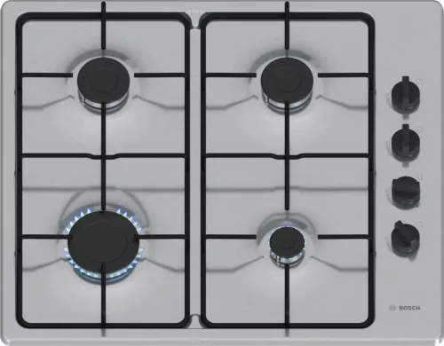 BOSCH PBP6B5K80H Serie|2 Beépíthető gázfőzőlap | 60 cm | nemesacél
