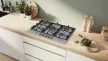 BOSCH PCQ7A5I90 Serie|6 Beépíthető gázfőzőlap | 75 cm | Nemesacél