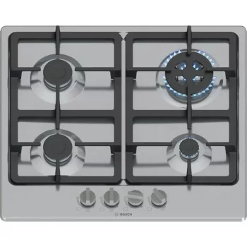   BOSCH PGH6B5K90 Serie|4 Beépíthető gázfőzőlap | 60 cm | Nemesacél
