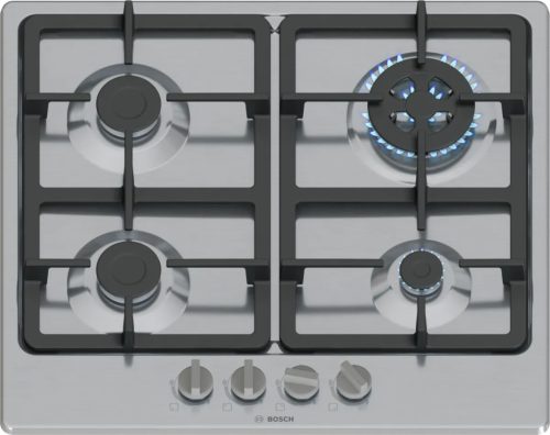 BOSCH PGH6B5K90 Serie|4 Beépíthető gázfőzőlap | 60 cm | Nemesacél