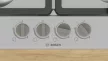 BOSCH PGH6B5K90 Serie|4 Beépíthető gázfőzőlap | 60 cm | Nemesacél