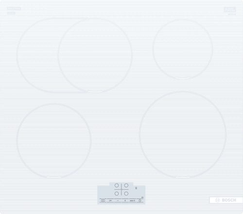 BOSCH PIF612BB1E Serie|6 Beépíthető indukciós főzőlap | TouchSelect | PowerBoost | QuickStart | 60 cm | Fehér