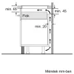 BOSCH PIF612BB1E Serie|4 Beépíthető indukciós főzőlap | Fehér