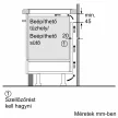 BOSCH PIF651HC1E Serie|6 Beépíthető indukciós főzőlap | 60cm | Fekete